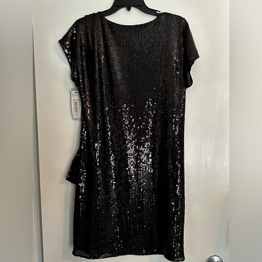 DKNY Black sequin dress size M